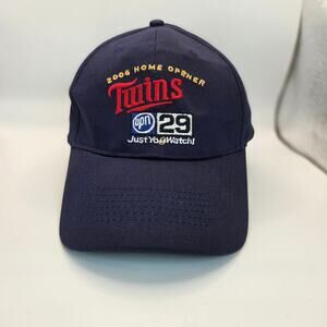 Minnesota Twins 2006 Home Opener Hat UPN 29 Promo Stadium Giveaway OSFM